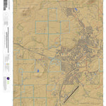 Apogee Mapping, Inc. Flagstaff West, Arizona 7.5 Minute Topographic Map - Color Hillshade digital map