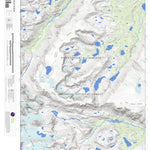 Apogee Mapping, Inc. Fremont Peak North, Wyoming 7.5 Minute Topographic Map digital map