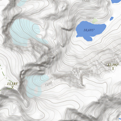Apogee Mapping, Inc. Fremont Peak North, Wyoming 7.5 Minute Topographic Map digital map