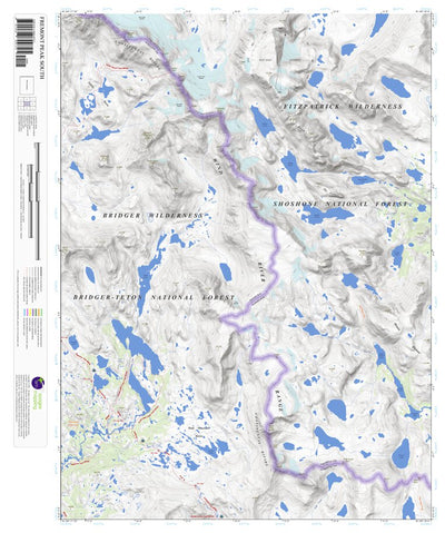 Apogee Mapping, Inc. Fremont Peak South, Wyoming 7.5 Minute Topographic Map digital map