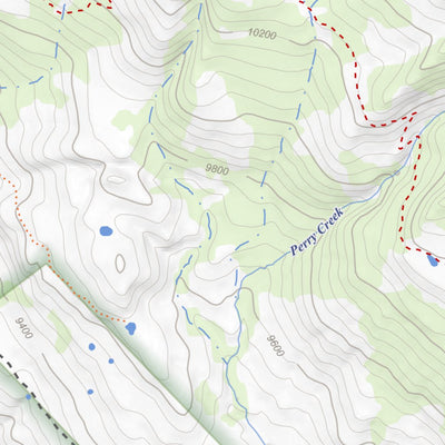 Apogee Mapping, Inc. Gothic, Colorado 7.5 Minute Topographic Map digital map