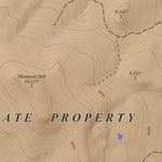 Apogee Mapping, Inc. Gray Head, Colorado 7.5 Minute Topographic Map - Color Hillshade digital map
