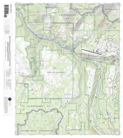 Apogee Mapping, Inc. Gray Head, Colorado 7.5 Minute Topographic Map digital map