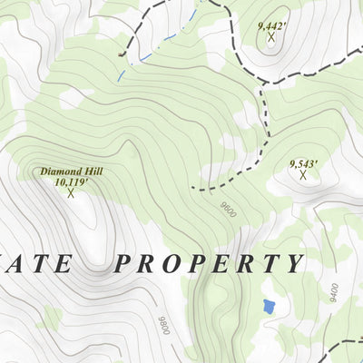 Apogee Mapping, Inc. Gray Head, Colorado 7.5 Minute Topographic Map digital map