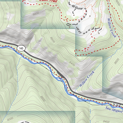 Apogee Mapping, Inc. Gray Head, Colorado 7.5 Minute Topographic Map digital map