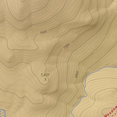 Apogee Mapping, Inc. Half Dome, California 7.5 Minute Topographic Map - Color Hillshade digital map