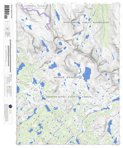 Apogee Mapping, Inc. Halls Mountain, Wyoming 7.5 Minute Topographic Map digital map