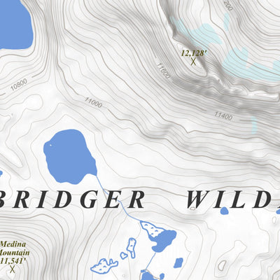 Apogee Mapping, Inc. Halls Mountain, Wyoming 7.5 Minute Topographic Map digital map