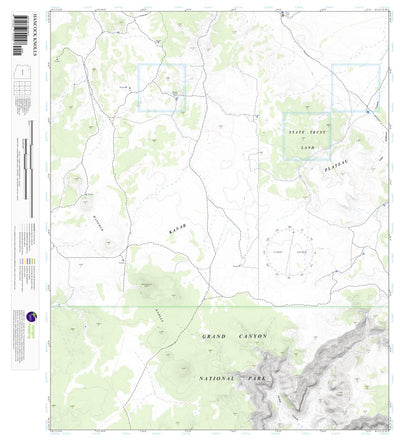 Apogee Mapping, Inc. Hancock Knolls, Arizona 7.5 Minute Topographic Map digital map