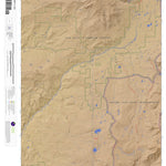 Harris Lake, Colorado 7.5 Minute Topographic Map - Color Hillshade Preview 1