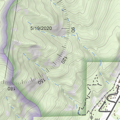 Apogee Mapping, Inc. Hermosa, Colorado 7.5 Minute Topographic Map digital map