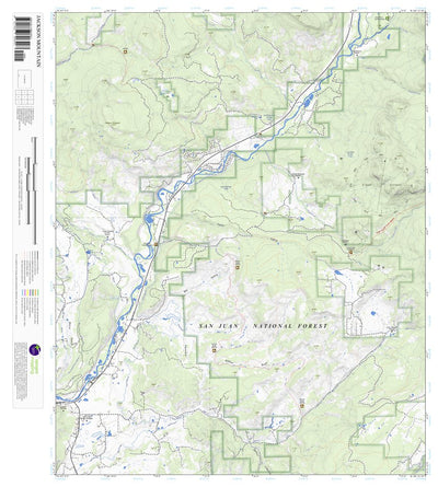 Jackson Mountain, Colorado 7.5 Minute Topographic Map by Apogee Mapping ...