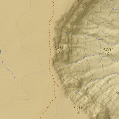 Topographic Map Color Kanab Point, Arizona 7.5 Minute Topographic Map - Color Hillshade by ...
