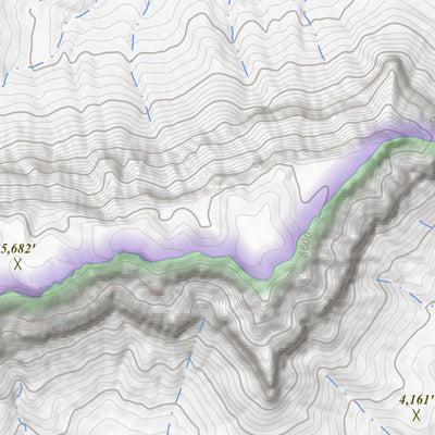 Apogee Mapping, Inc. Kanab Point, Arizona 7.5 Minute Topographic Map digital map