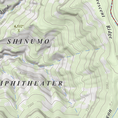 Apogee Mapping, Inc. Kanabownits Spring, Arizona 7.5 Minute Topographic Map digital map