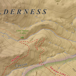 Apogee Mapping, Inc. Kearsarge Peak, California 7.5 Minute Topographic Map - Color Hillshade digital map