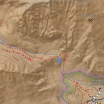Apogee Mapping, Inc. Kearsarge Peak, California 7.5 Minute Topographic Map - Color Hillshade digital map