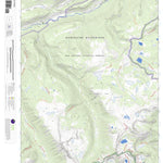 Knife Edge, Colorado 7.5 Minute Topographic Map Preview 1