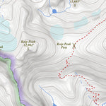 Apogee Mapping, Inc. Koip Peak, California 7.5 Minute Topographic Map digital map