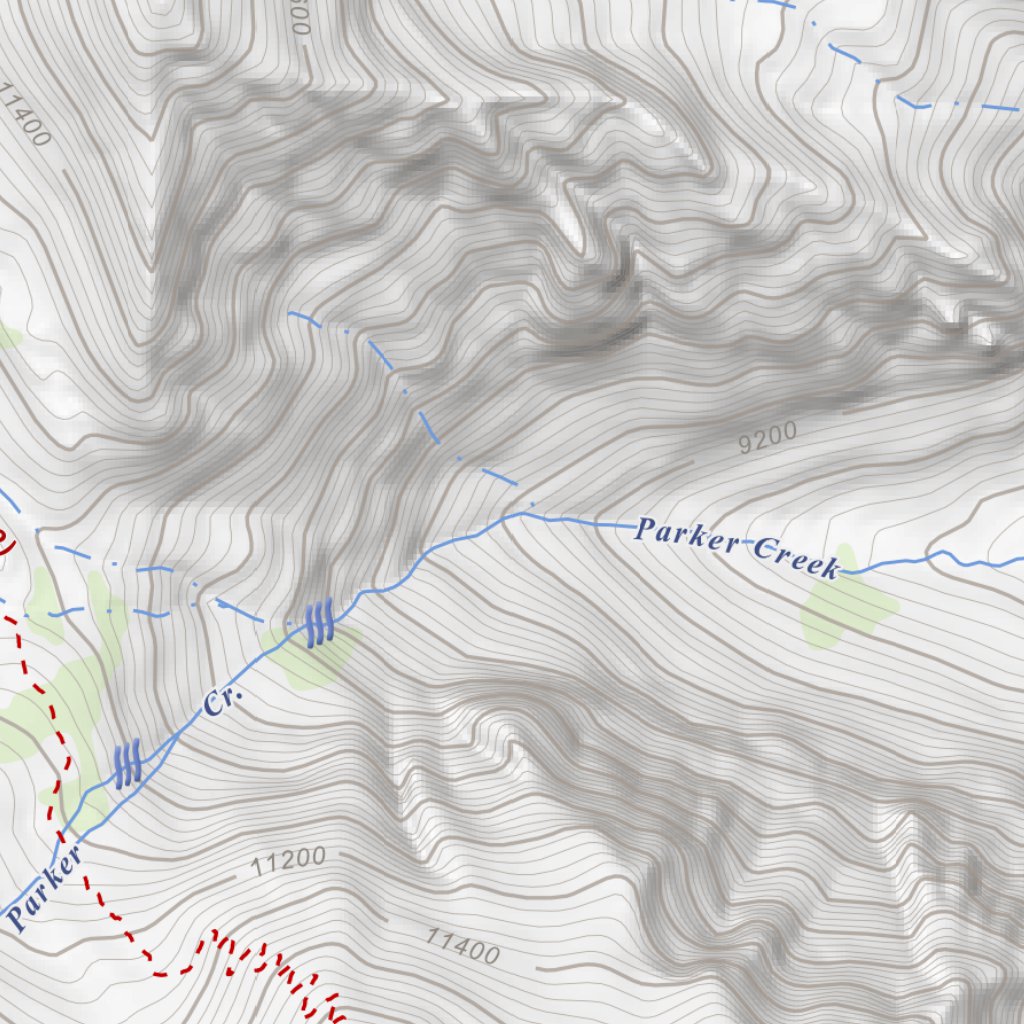 Koip Peak, California 7.5 Minute Topographic Map by Apogee Mapping, Inc ...