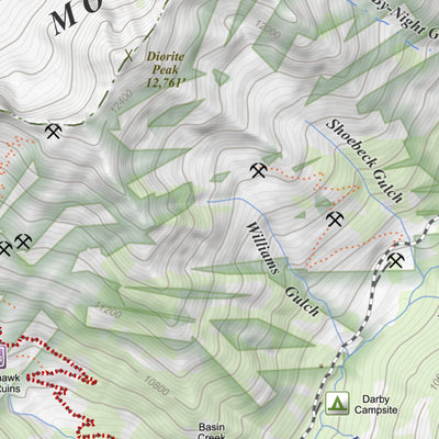 La Plata, Colorado 7.5 Minute Topographic Map Preview 3