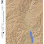 Apogee Mapping, Inc. Lemon Reservoir, Colorado 7.5 Minute Topographic Map - Color Hillshade digital map