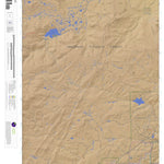 Apogee Mapping, Inc. Louis Lake, Wyoming 7.5 Minute Topographic Map - Color Hillshade digital map