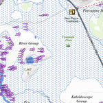 Apogee Mapping, Inc. Lower Geyser Basin, Wyoming 7.5 Minute Topographic Map digital map