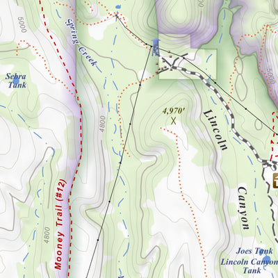 Apogee Mapping, Inc. Loy Butte, Arizona 7.5 Minute Topographic Map digital map