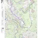 Apogee Mapping, Inc. Mammoth Mountain, California 7.5 Minute Topographic Map digital map