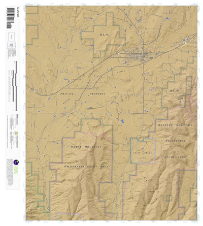 Apogee Mapping, Inc. Mancos, Colorado 7.5 Minute Topographic Map - Color Hillshade digital map