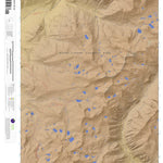 Apogee Mapping, Inc. Marion Peak, California 7.5 Minute Topographic Map - Color Hillshade digital map