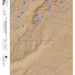 Apogee Mapping, Inc. Medicine Bow Peak, Wyoming 7.5 Minute Topographic Map - Color Hillshade digital map