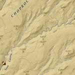Apogee Mapping, Inc. Moody Creek, Utah 15 Minute Topographic Map - Color Hillshade digital map