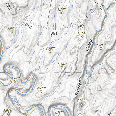 Apogee Mapping, Inc. Moody Creek, Utah 15 Minute Topographic Map digital map
