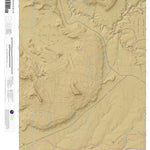 Apogee Mapping, Inc. Moss Back Butte, Utah 7.5 Minute Topographic Map - Color Hillshade digital map