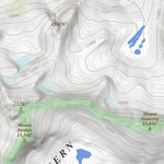 Apogee Mapping, Inc. Mount Brewer, California 7.5 Minute Topographic Map digital map