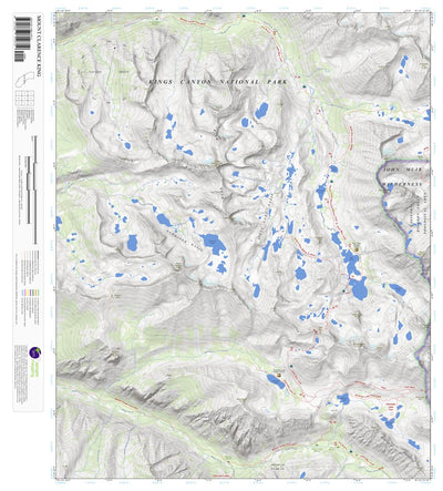 Apogee Mapping, Inc. Mount Clarence King, California 7.5 Minute Topographic Map digital map