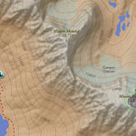 Apogee Mapping, Inc. Mount Darwin, California 7.5 Minute Topographic Map - Color Hillshade digital map