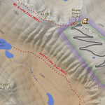 Apogee Mapping, Inc. Mount Evans, Colorado 7.5 Minute Topographic Map - Color Hillshade digital map