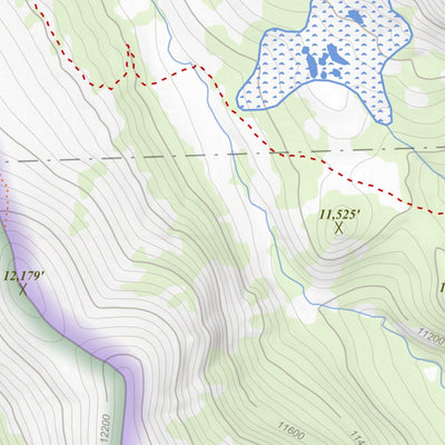 Apogee Mapping, Inc. Mount Evans, Colorado 7.5 Minute Topographic Map digital map