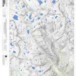 Apogee Mapping, Inc. Mount Goddard, California 7.5 Minute Topographic Map digital map