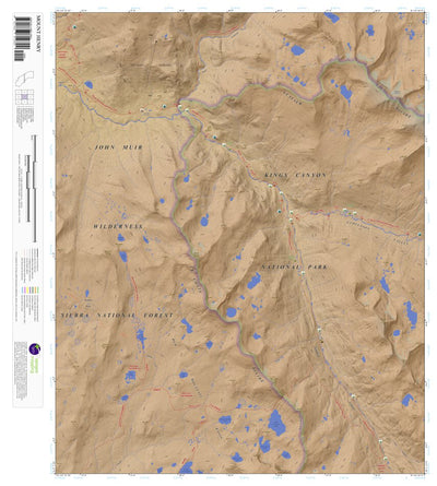 Apogee Mapping, Inc. Mount Henry, California 7.5 Minute Topographic Map - Color Hillshade digital map