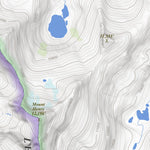 Apogee Mapping, Inc. Mount Henry, California 7.5 Minute Topographic Map digital map