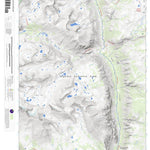 Apogee Mapping, Inc. Mount Kaweah, California 7.5 Minute Topographic Map digital map