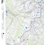 Apogee Mapping, Inc. Mount Lyell, California 7.5 Minute Topographic Map digital map