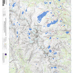 Apogee Mapping, Inc. Mount Ritter, California 7.5 Minute Topographic Map digital map