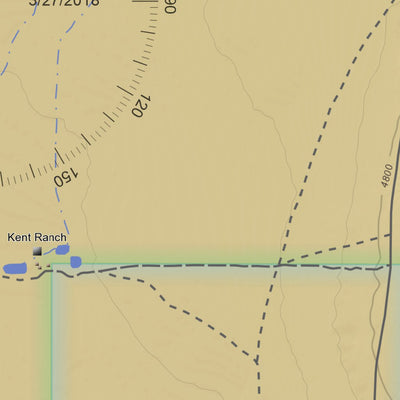 Apogee Mapping, Inc. Mount Trumbull SE, Arizona 7.5 Minute Topographic Map - Color Hillshade digital map