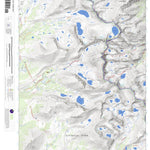 Mount Whitney, California 7.5 Minute Topographic Map Preview 1