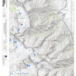 Apogee Mapping, Inc. Mount Williamson, California 7.5 Minute Topographic Map digital map